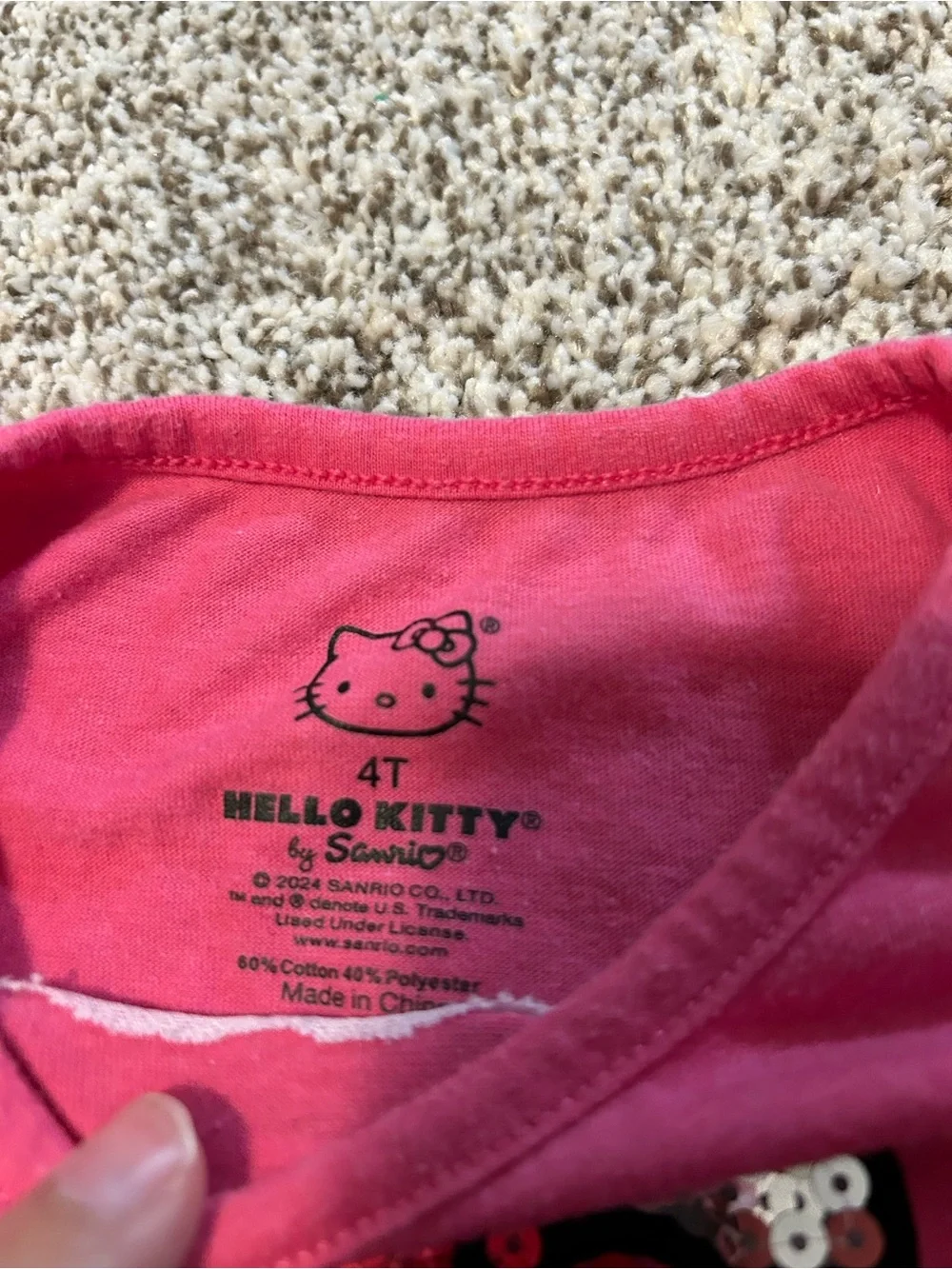 Hello Kitty Outfit 4T